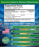 dosage quotidien recommandé sur la bouteille aSquared Nutrition Nicotinamide Resveratrol