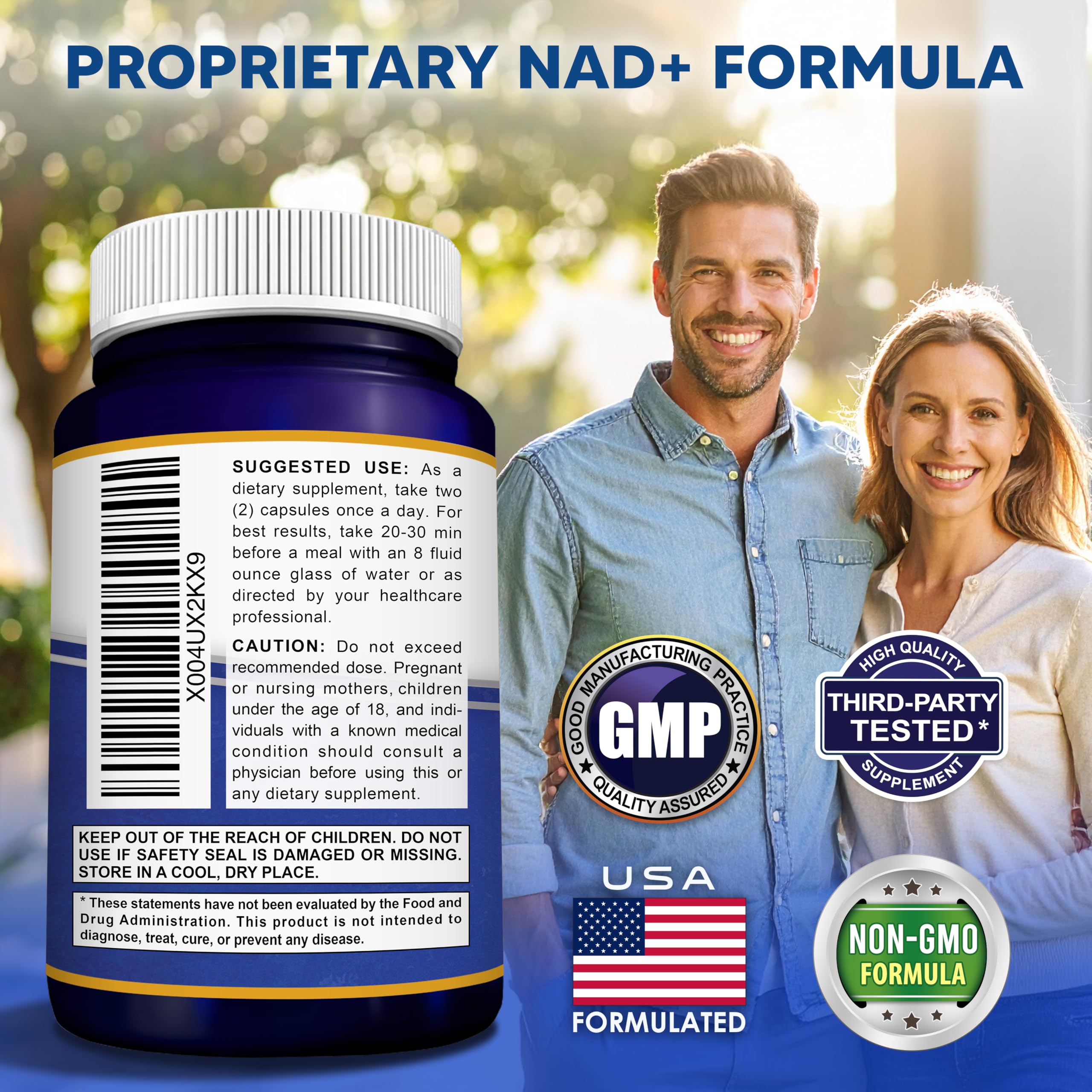 Produit Asquared Nutrition fabriqué selon GMP et sans OGM