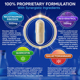 Asquared Nutrition résveratrol et quercétine, antioxydants naturels