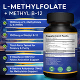Soutien potentiel du système nerveux grâce au folate méthylé et B12.