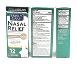 Vaporisateur nasal ASSURED lutte contre la congestion sévère pour une respiration fluide.