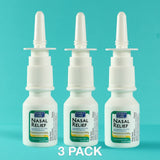 Assured soin nasal familial, trois boites par commande.
