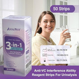AssuTest bandelettes urinaires, lecture nitrites pour repérer une infection éventuelle.