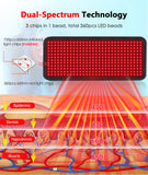 Astarexin Tapis Lumière Infrarouge 850nm, pénétration profonde et relaxation musculaire potentielle