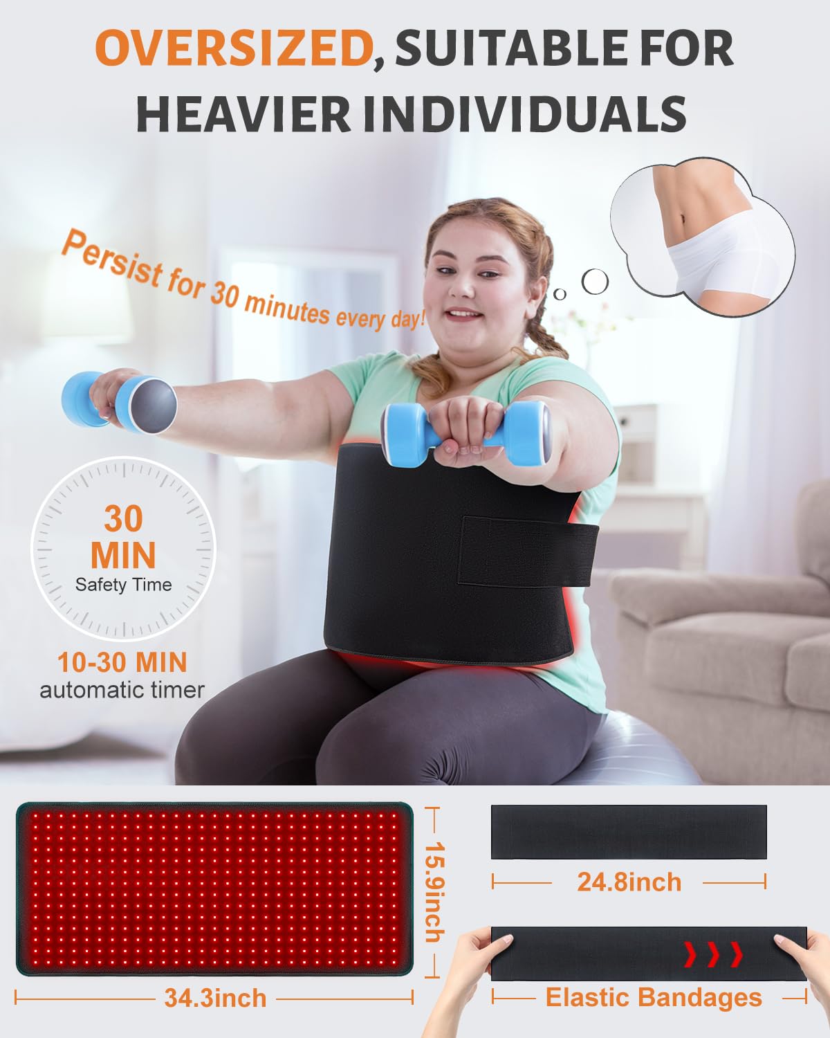 Astarexin Tapis Lumière Rouge 660nm et 850nm, pénétration ciblée des couches cutanées.