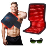 Astarexin Tapis Lumière Rouge 660nm, couverture complète du dos pour soulager les tensions