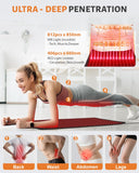 Astarexin Tapis Lumière Rouge ceinture-elastique usage ciblé, fixation facile sur zone douloureuse.