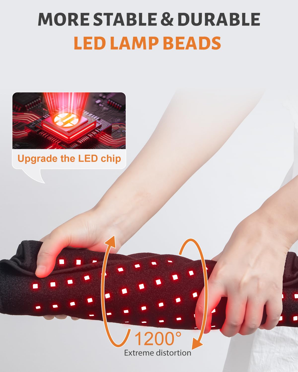 Astarexin Tapis Lumière Rouge dos et épaule, améliore relaxation et récupération après effort.