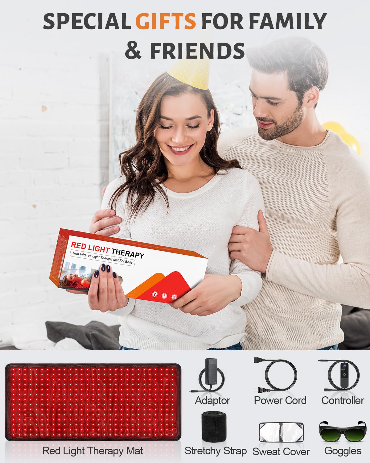 Astarexin Tapis Lumière Rouge sécurité thermique avec arrêt automatique pour une utilisation sereine.