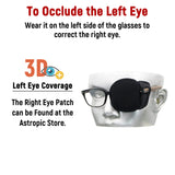 Patch yeux Astropic en soie de mûrier: hypoallergénique et doux.