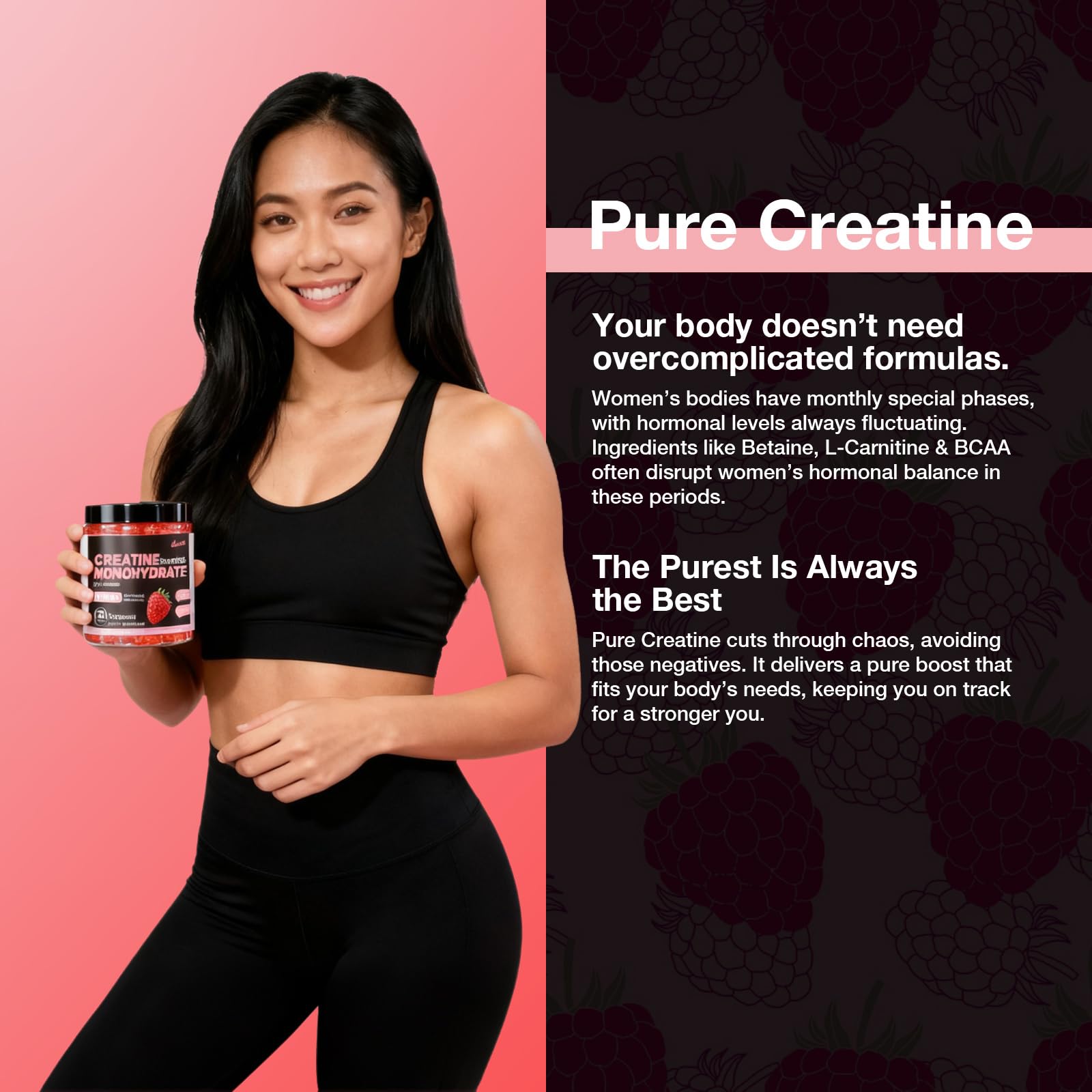 Texture gélifiée douce – absorption efficace pendant l’entraînement.