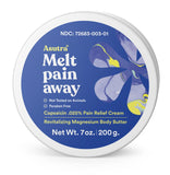 ASUTRA Melt Pain Away crème magnésium en application ciblée pour le confort musculaire