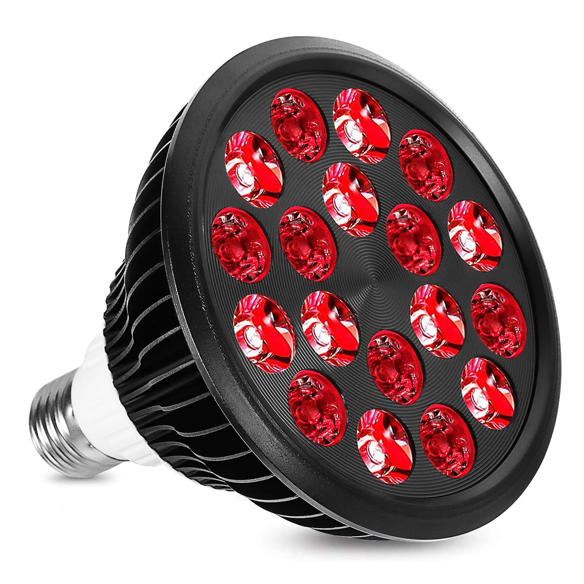 aswaysun ampoule thérapie lumière rouge 660nm et infrarouge 850nm, usage à domicile