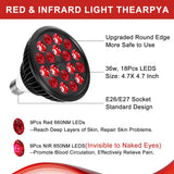 aswaysun ampoule thérapie rouge 660nm et infrarouge 850nm, soin quotidien pratique