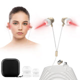 Aswaysun thérapie lumière rouge 650 nm pour les oreilles, soin sans douleur.