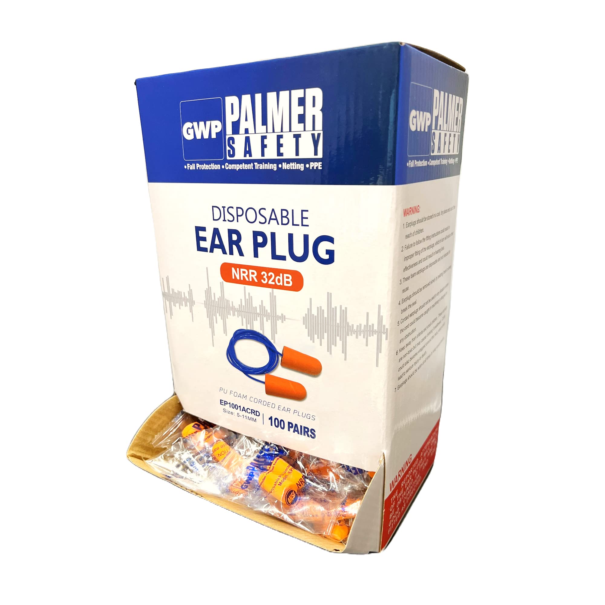 Bouchons d'oreille ATERET en mousse douce pour un confort durable et protection auditive