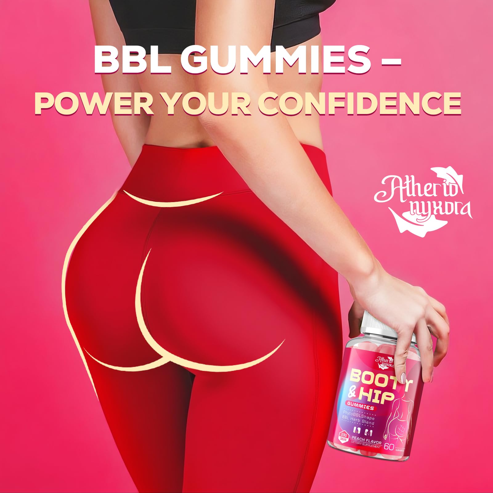 Usage quotidien facile avec Booty Gums pour femmes.