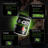 ATHLEAN-RX X-CITE boisson pré-entraînement avec mélange facile et goût agréable