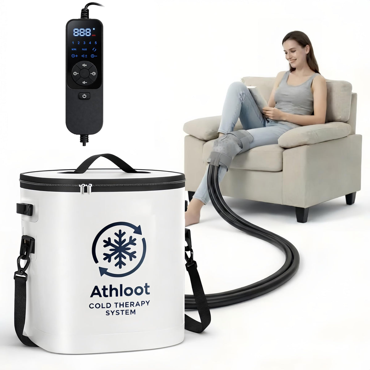 Athloot seau renforcé anti-fuite, stabilité pendant les séances.