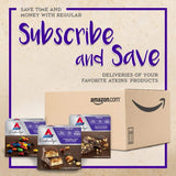 Pack Atkins Endulge Caramel et cacahuètes, snack pratique pour la journée.
