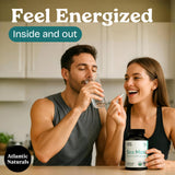 Capsules Atlantic Naturals gros plan sur le flacon, accessibilité.