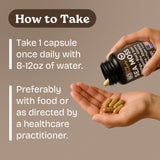 Atlantic Naturals ginseng, capsules visibles, concentration et endurance.