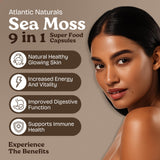 Atlantic Naturals huile de nigelle, présenté pour le soutien digestif.