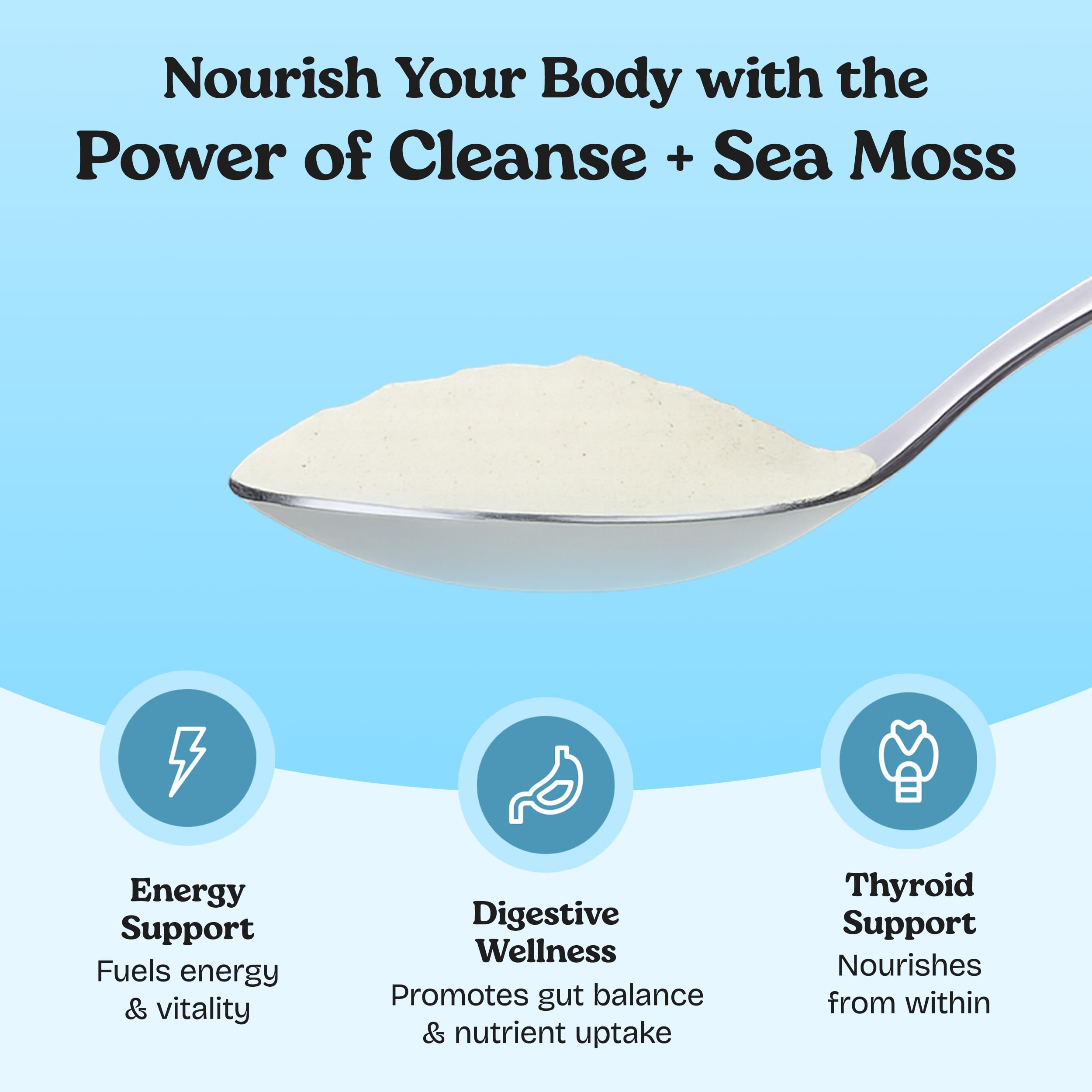 Atlantic Naturals psyllium, ingrédient clé dans la formule du mélange.