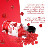 Pack Tart Cerise Atlantis Nutrition – pack 120 gommes pour 2 mois.