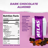 Atlas Bar – 20 g de protéines et sucre minime, encas pratique.