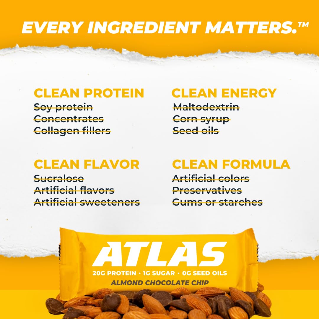 Atlas Barres protéinées – format portable pour snack en déplacement.