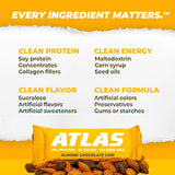 Atlas Barres protéinées – format portable pour snack en déplacement.