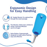 Système d'irrigation nasal ATP Health Innovations: rinçage en douceur sans pression.