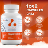ATP LAB Trans Resveratrol: emballage compact pratique pour la routine quotidienne