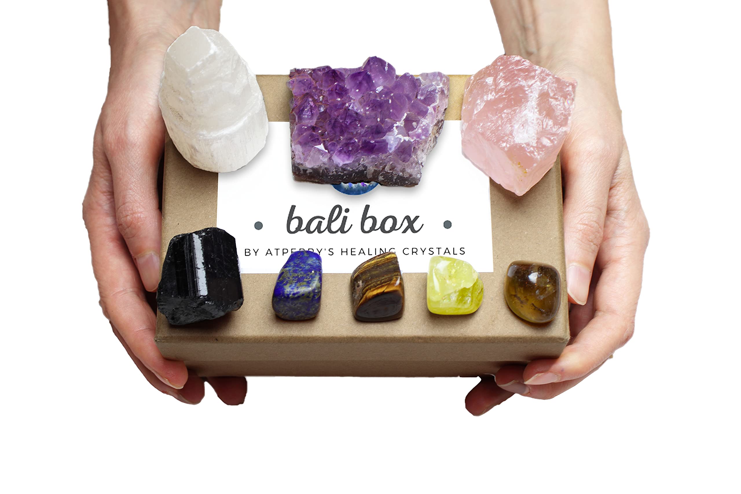 AtPerry's Bali Box – Améthyste cluster, paix intérieure et clarté mentale