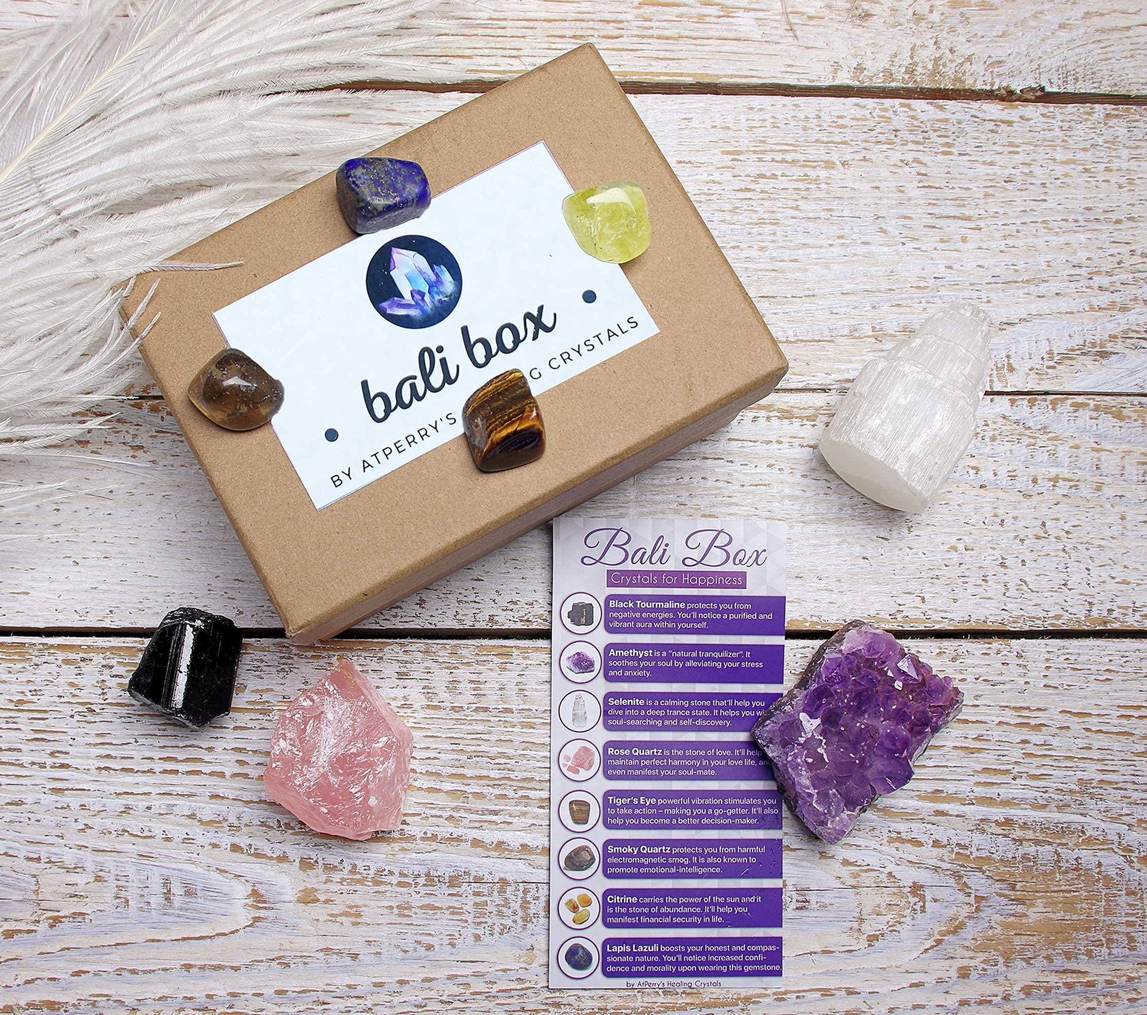 AtPerry's Bali Box – Quartz rose brut, douceur et amour-propre au quotidien