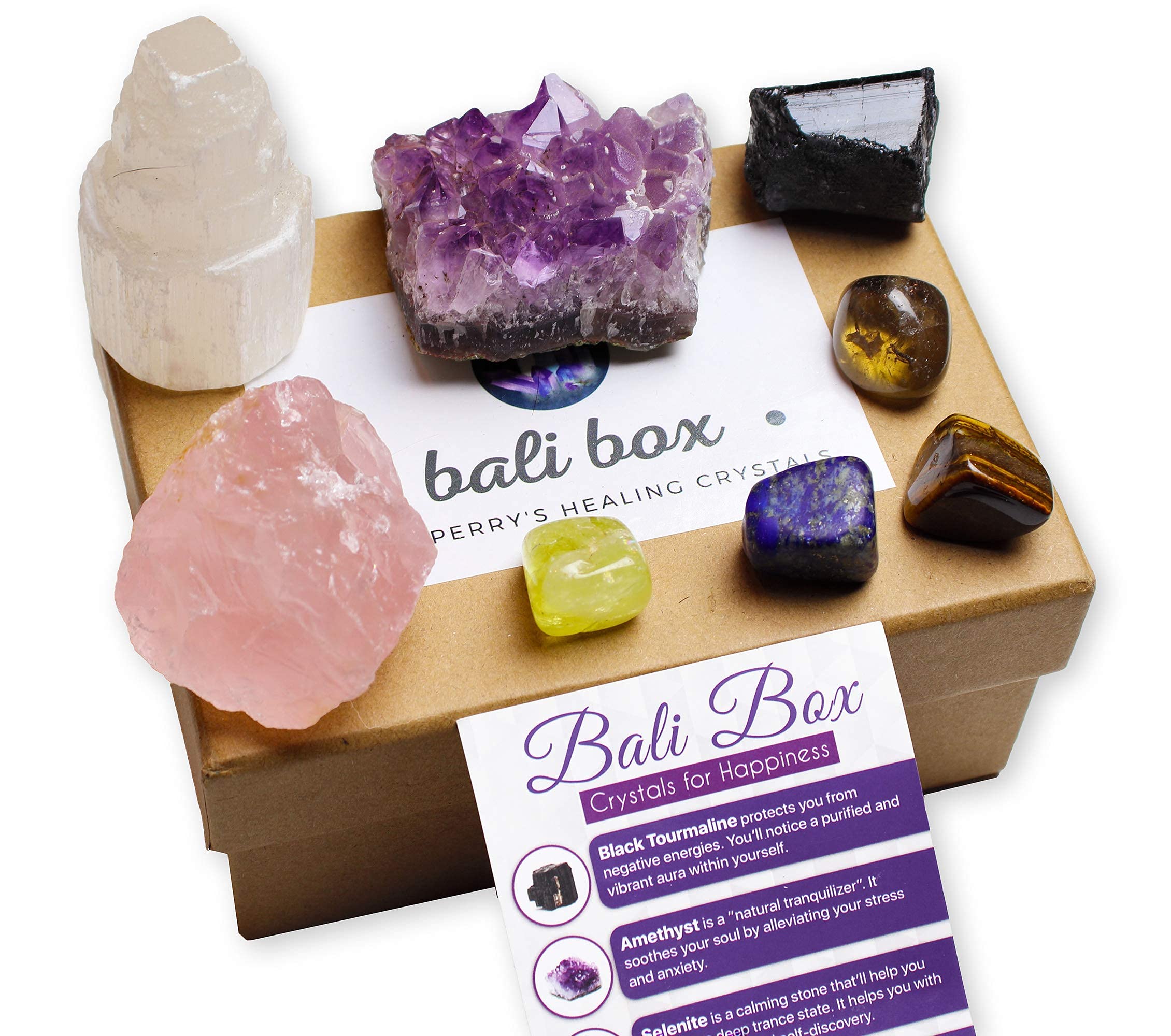 AtPerry's Bali Box – Sélénite tour, purification douce et énergie calmante