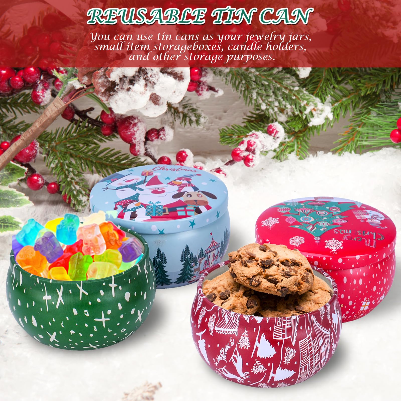 Coffret cadeau atranquikk Noël élégant, prêt à offrir.