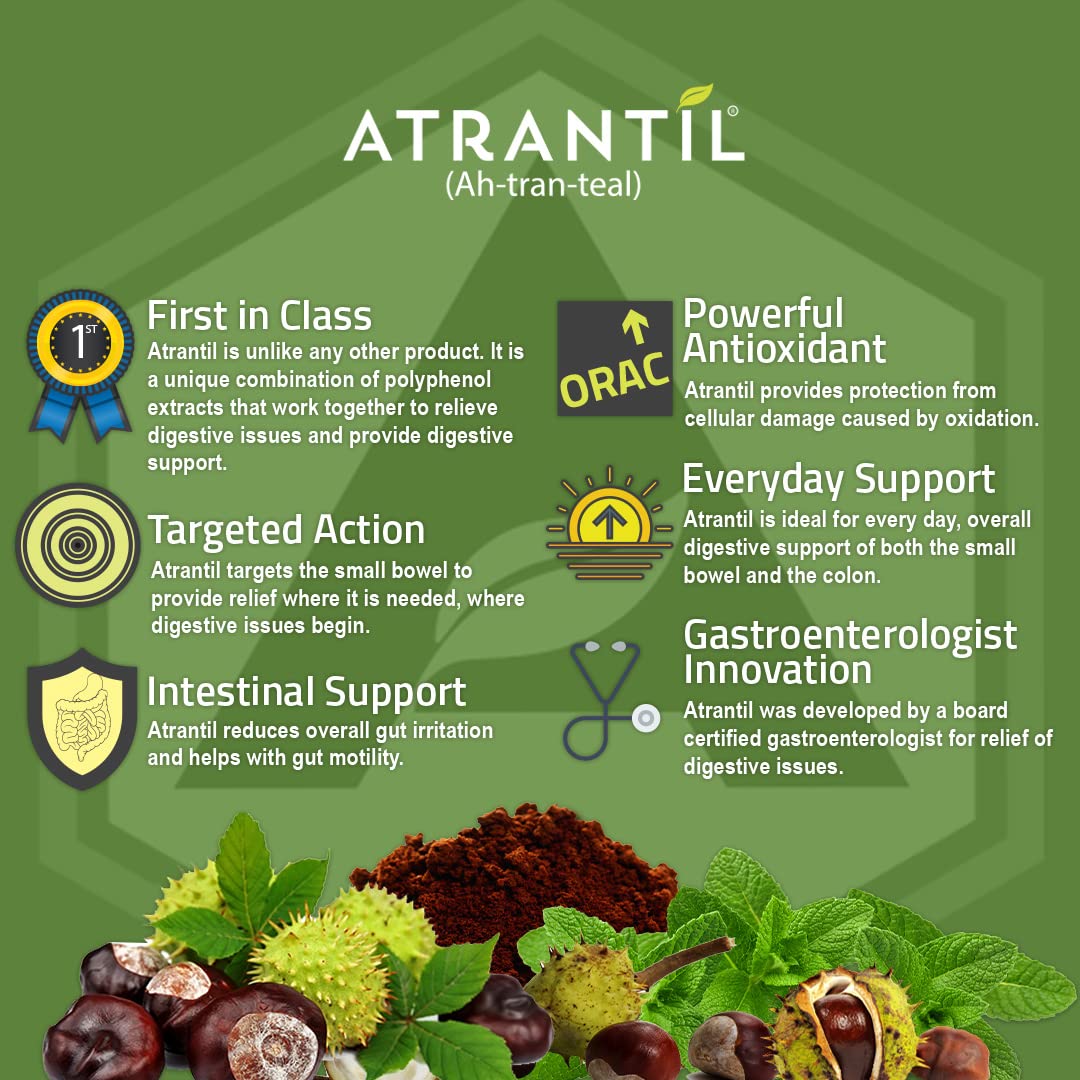 Utilisation quotidienne d'Atrantil pour le confort digestif