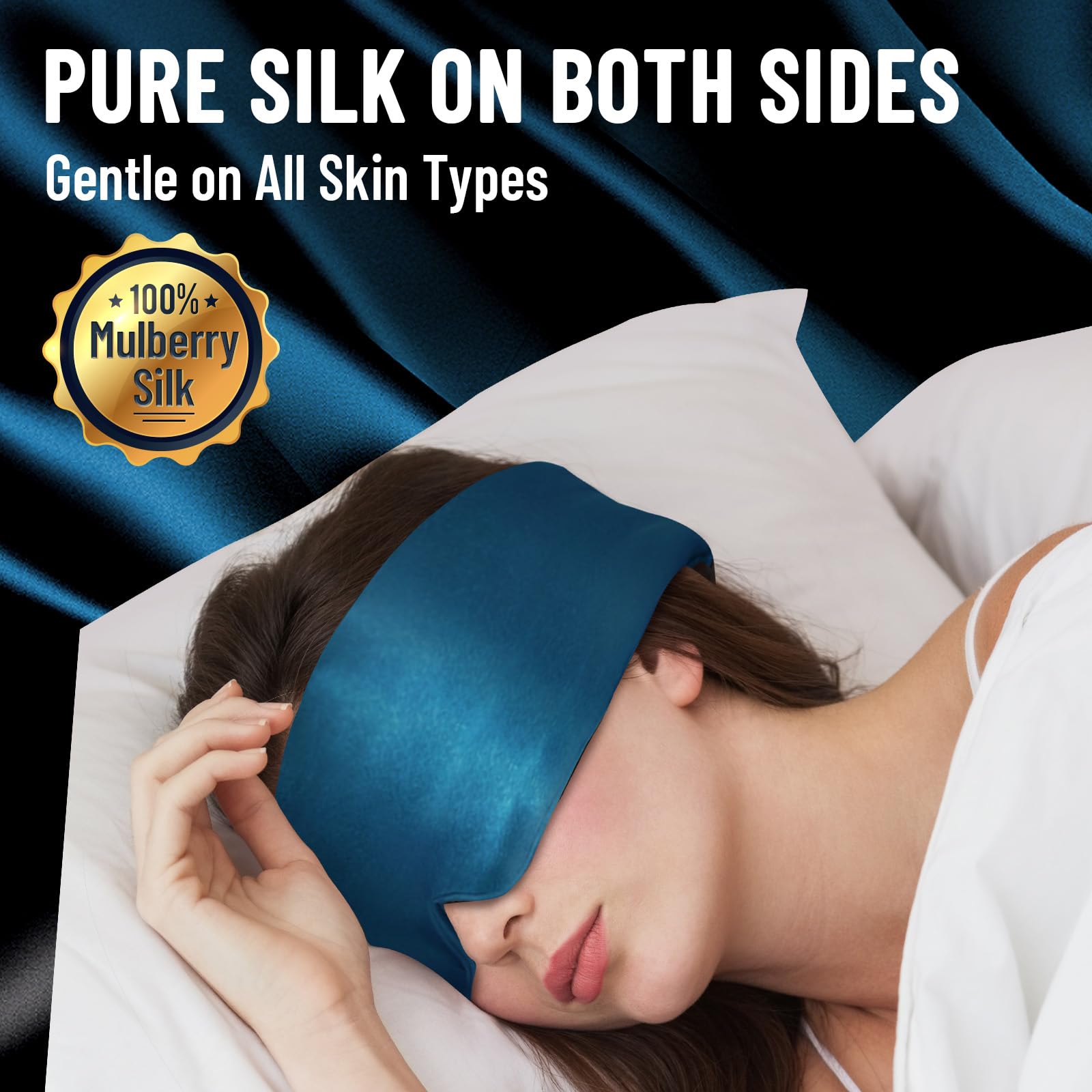 Masque ATreebay bloque lumière pour nuits calmes.