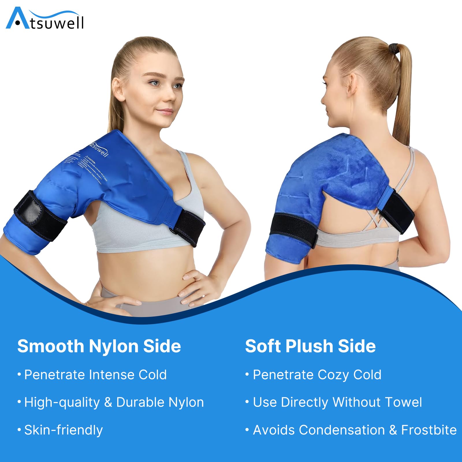 Atsuwell côté nylon offre une pénétration froide plus intense.