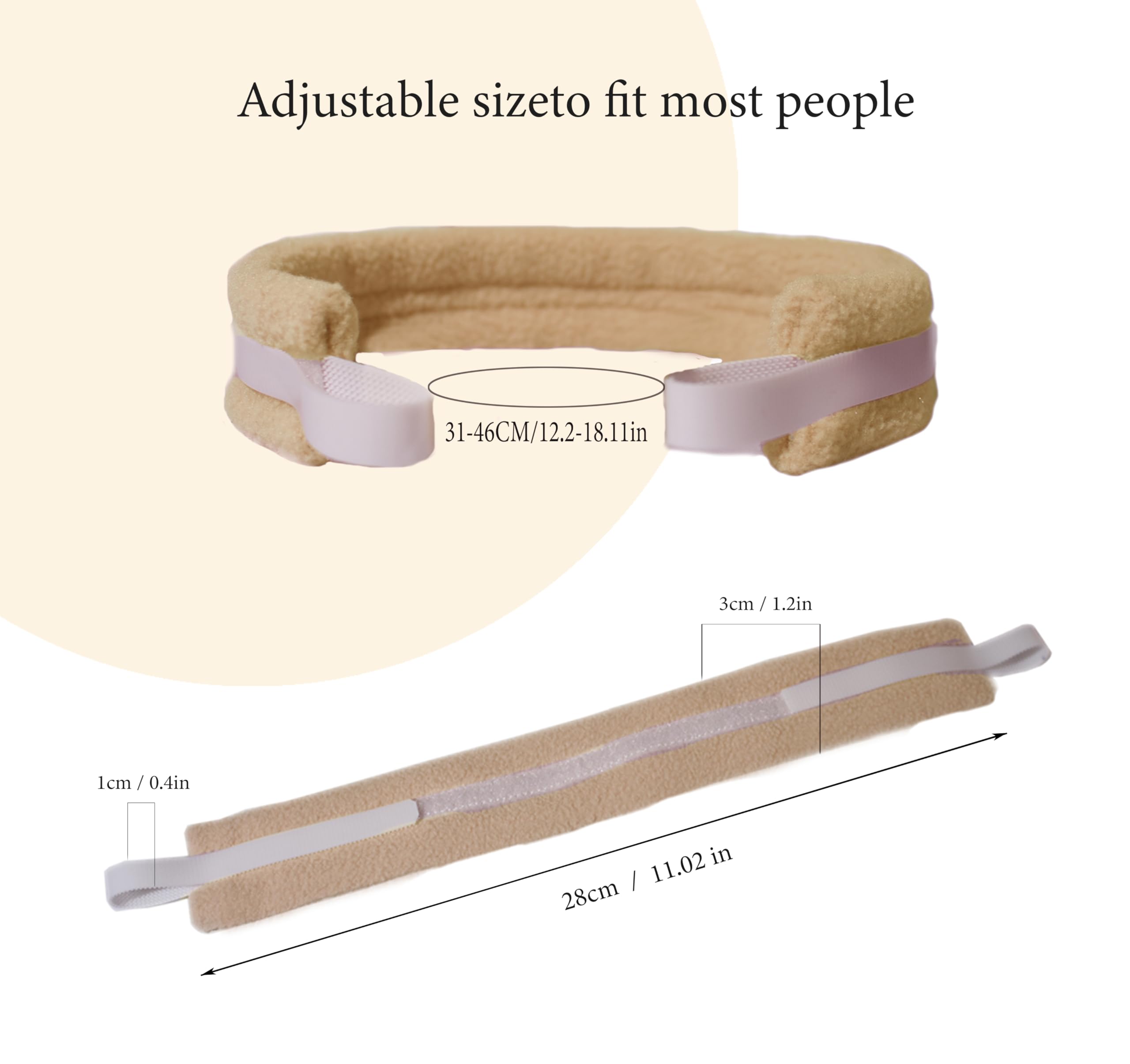 Attache-trachéostomie réutilisable, lavable et durable.