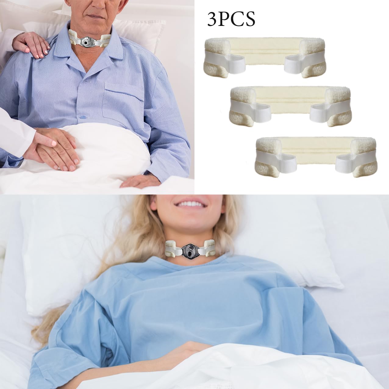 Attache-tracheotomie: cadeau utile pour proches en récupération post-trachéotomie.