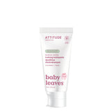 ATTITUDE dentifrice bébé sans fluor fraise avec emballage recyclable durable.
