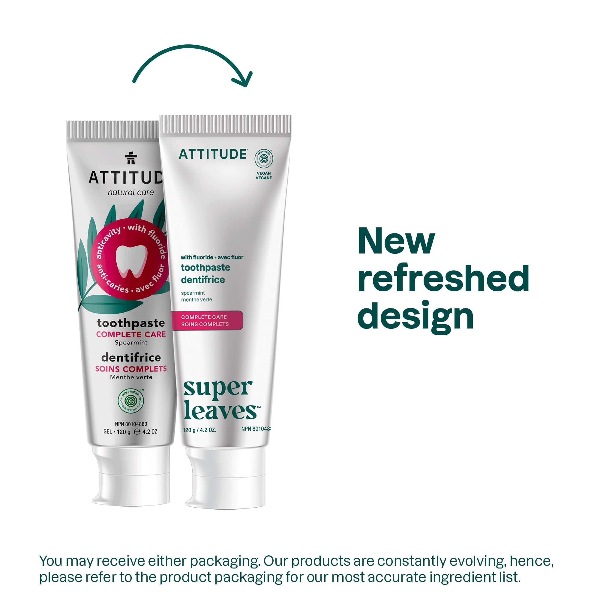 Texture crème lisse ATTITUDE pour une application facile et rapide