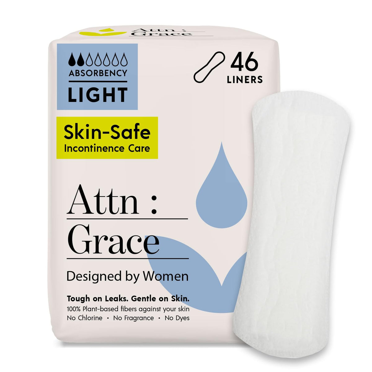 Attn Grace protège jour : protection légère et discrétion quotidienne.
