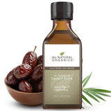 Huile Desert Date d’Au Natural Organics dans la bouteille, hydratation et éclat naturel.