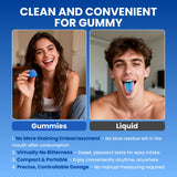 Boîte Aube'Azur ouverte, gommes colorées pour une routine quotidienne.