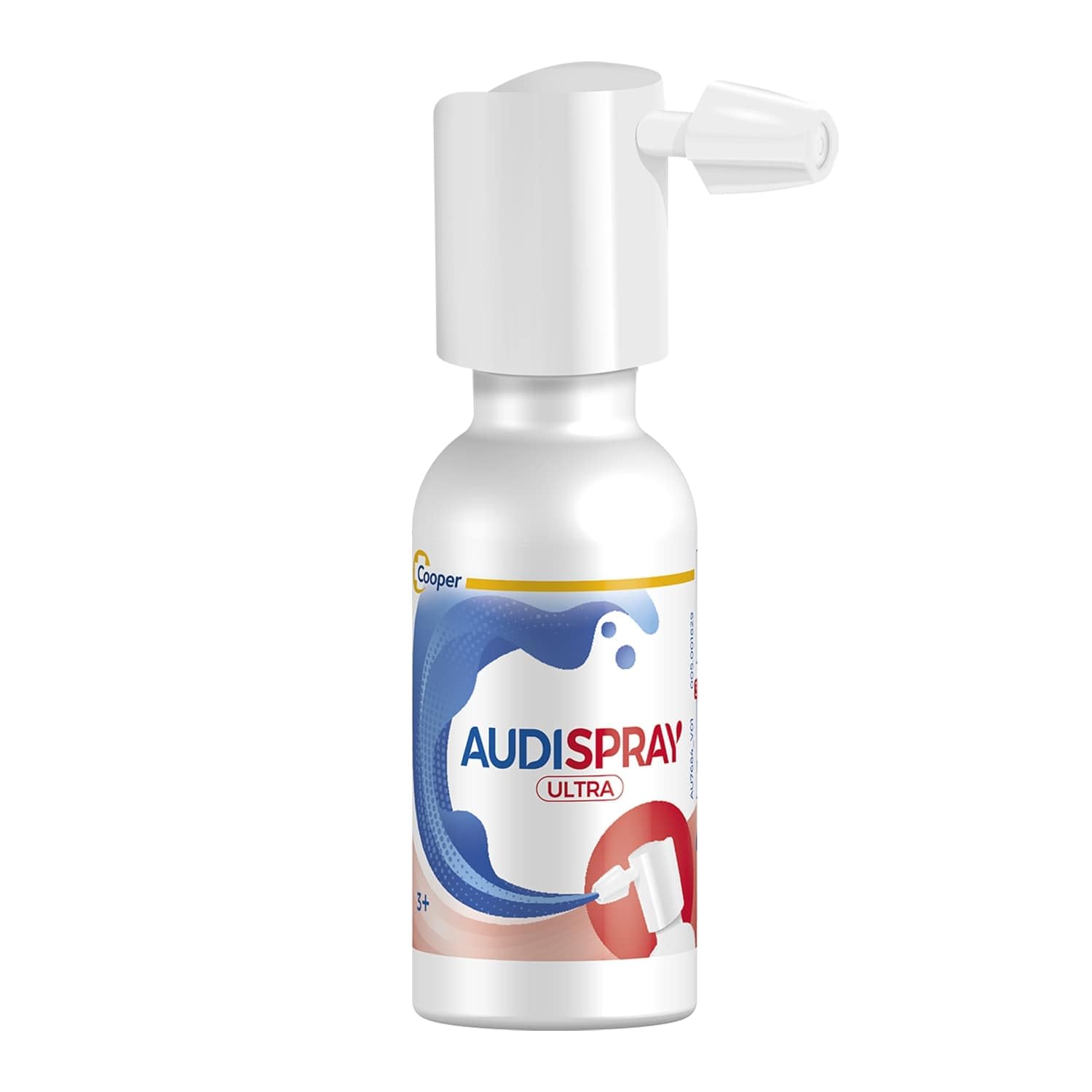 Audispray Ultra – bouchons de cérumen, bouteille 20 ml facilitant l'hygiène auditive.