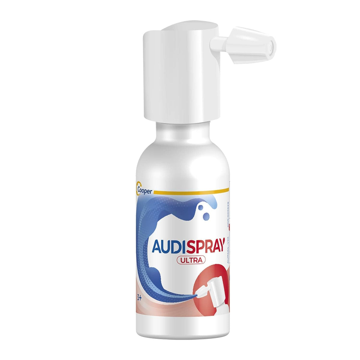 Audispray Ultra – bouchons de cérumen, bouteille 20 ml facilitant l'hygiène auditive.